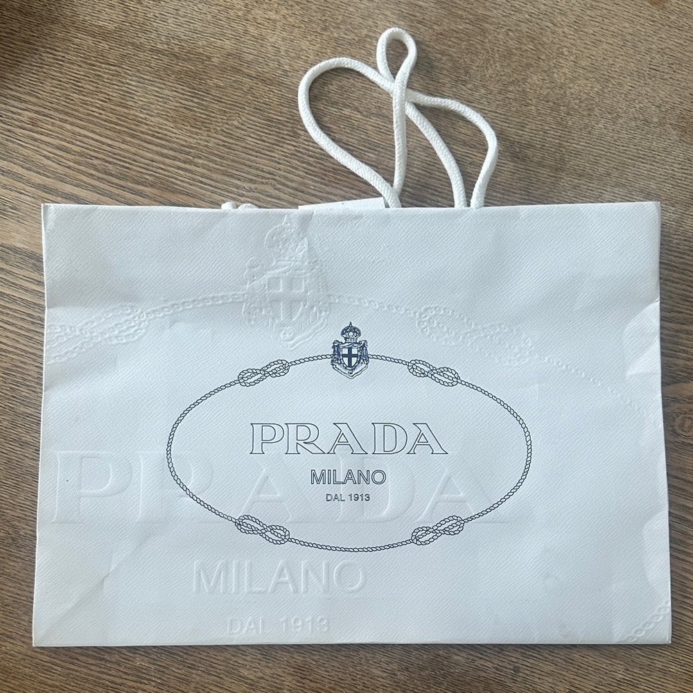 Prada Ivory Milano Tote